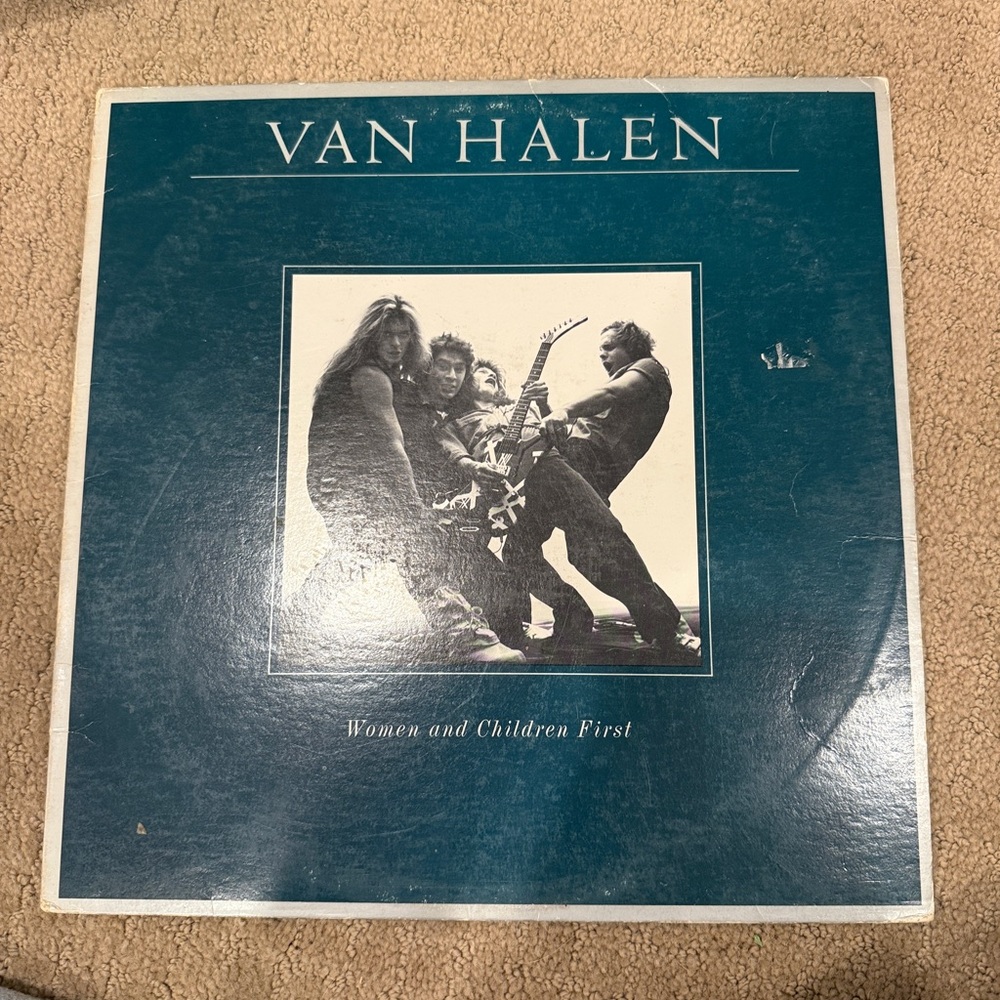Van Halen 'Women and Children First' Vinyl Record